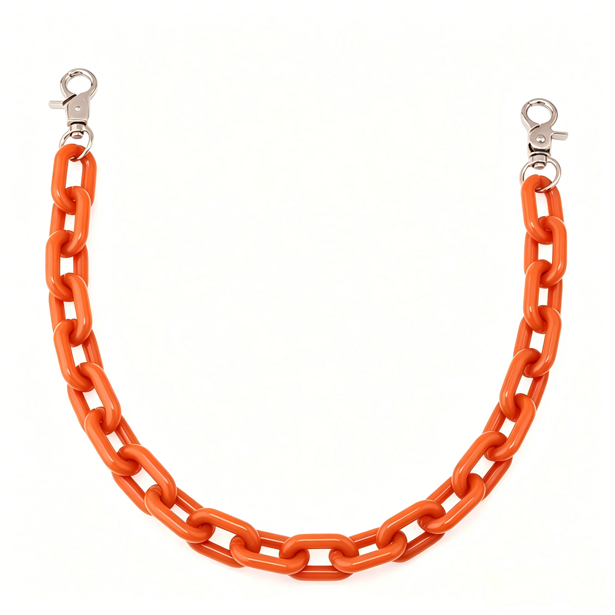 Ounamei Acrylic Chunky Bag Chain Strap – 50cm Lightweight Statement Purse Charm